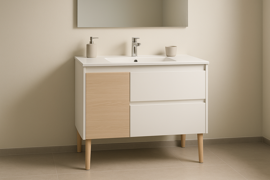 ארון אמבטיה 100 ס״מ