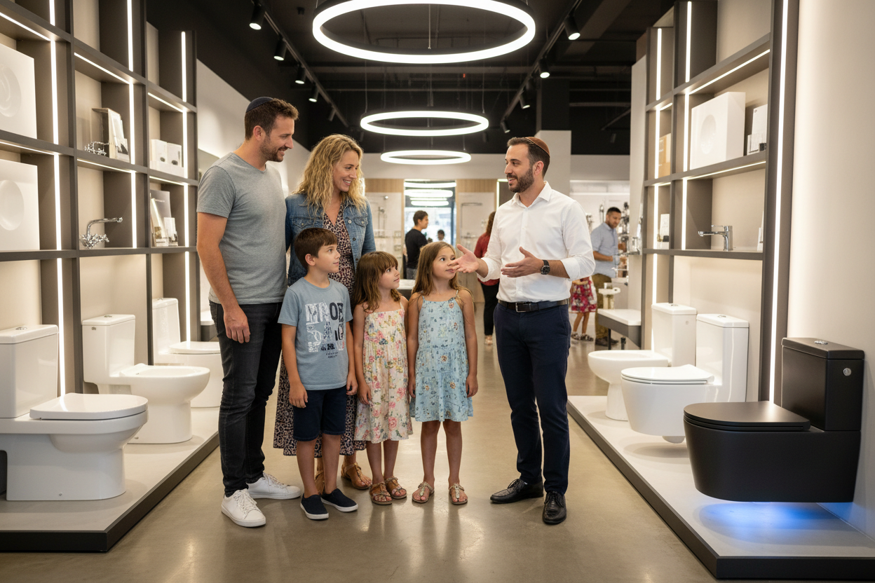 אסלות לחדר האמבטיה – המדריך המלא לבחירה נכונה