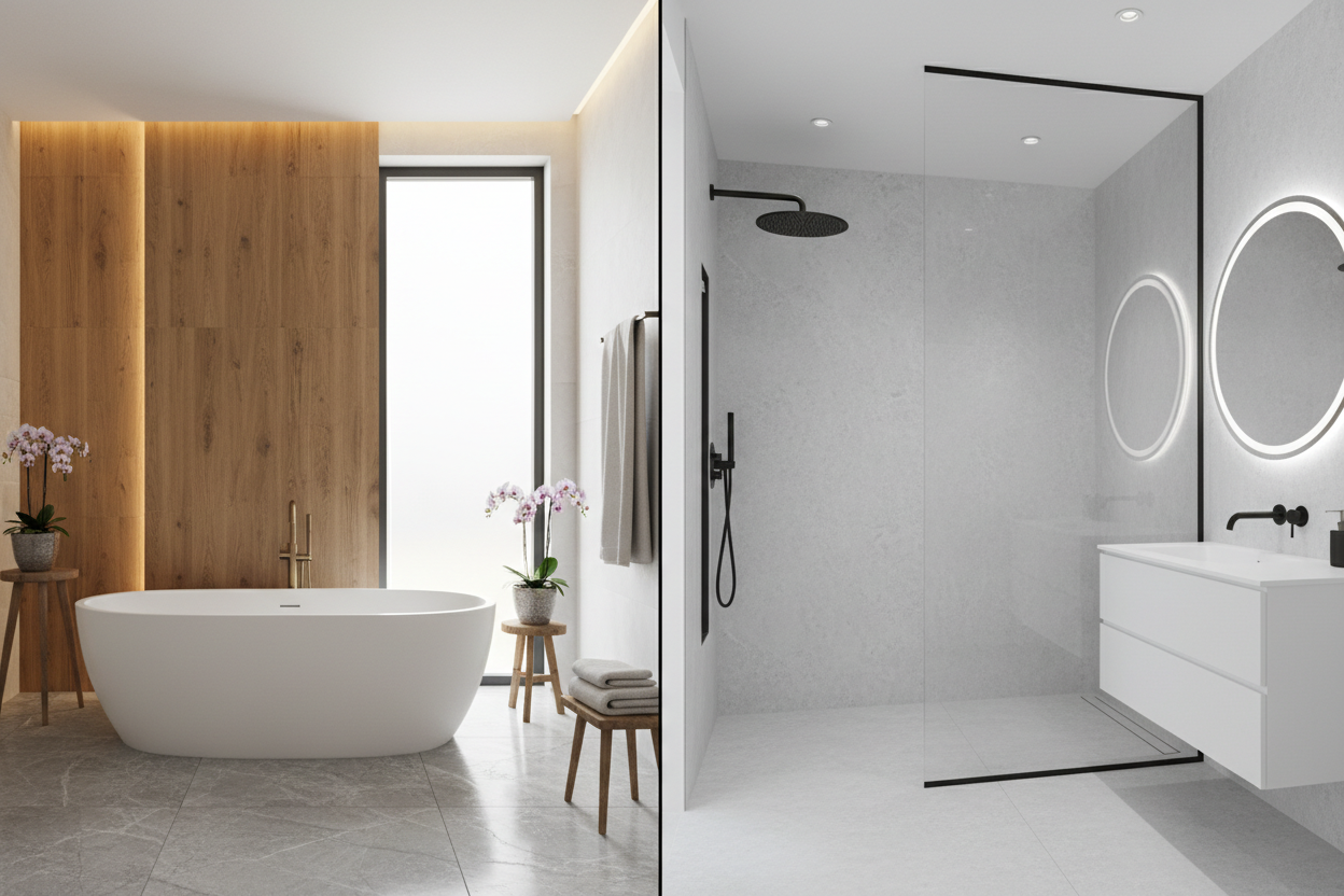 אמבטיה או מקלחון - מה עדיף? מדריך מקיף לבחירה נכונה