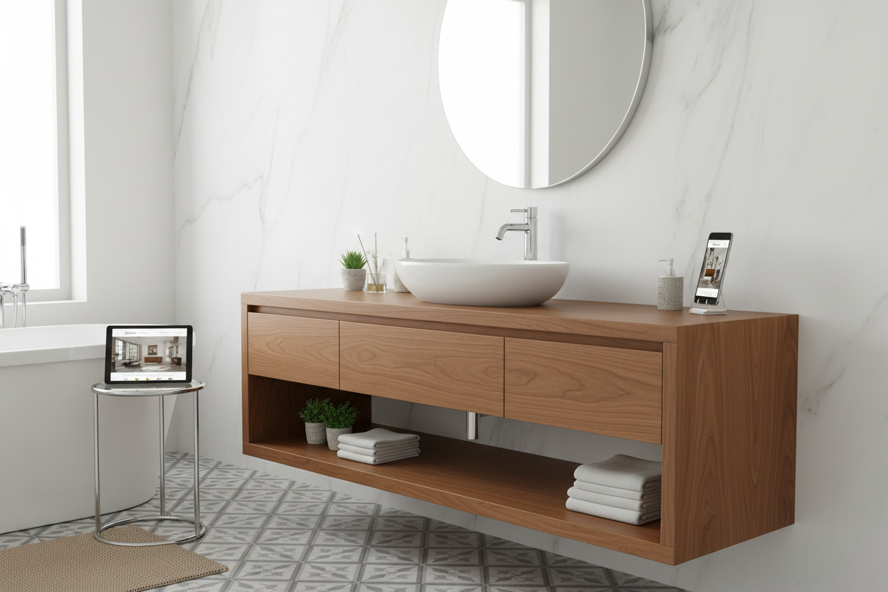 למה כדאי לקנות ארונות אמבטיה באינטרנט? 5 סיבות מצוינות