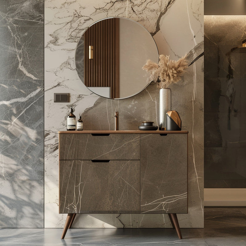 ארונות אמבטיה עומדים